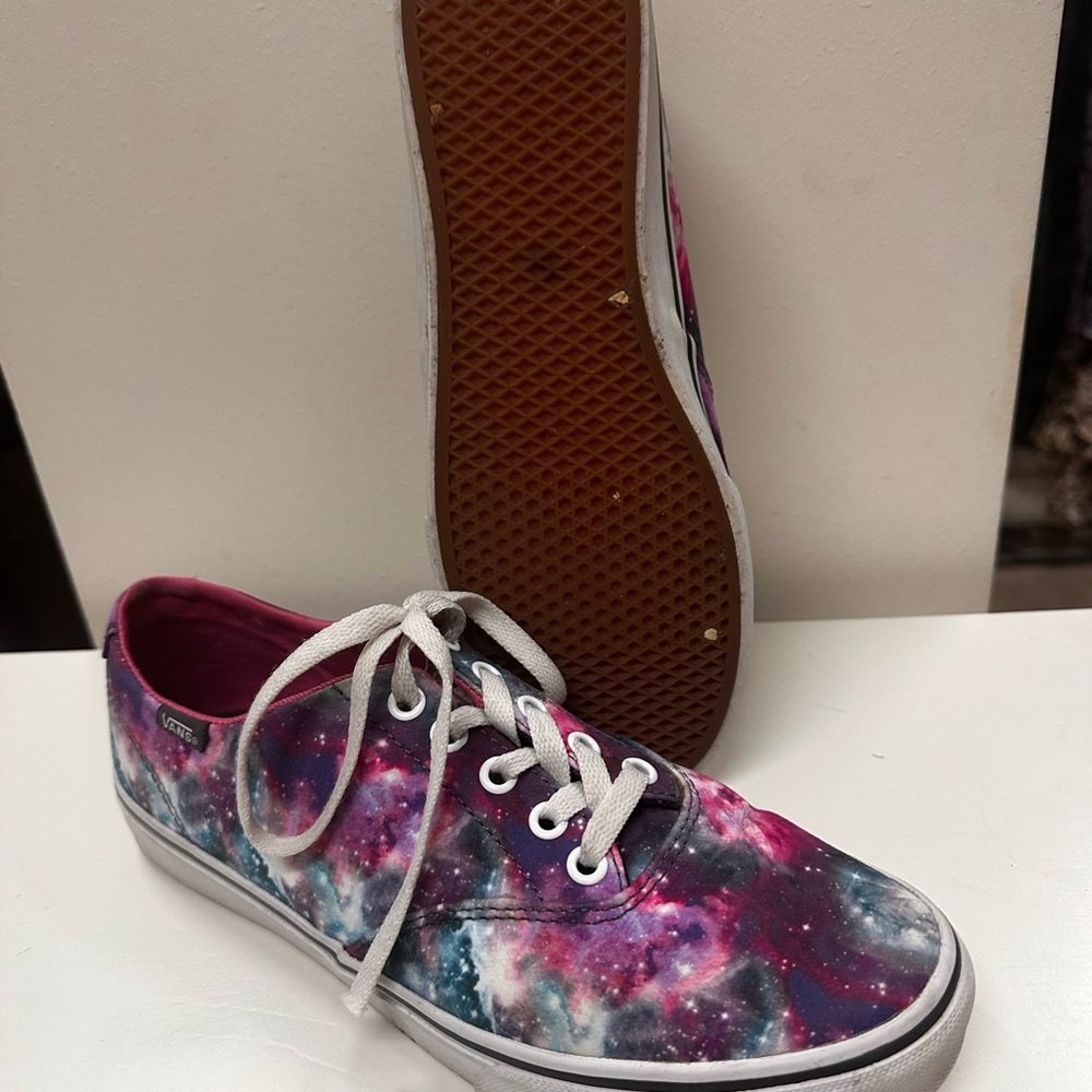 Vans Women's Galaxy Print Sneakers - Multicolor - Picture 4 of 4